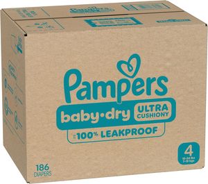 Pañales Pampers - Baby Dry - Talla 7, 108 Unidades, Pañales Desechables Absorbentes para Bebés (El Empaque Puede Variar) - Product Image 6