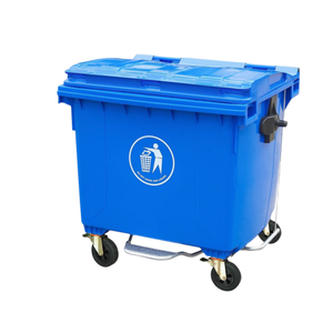 Großhandel 1100 Liter Industrieller Stehender Mülleimer mit 4 Rädern Robuster Outdoor-Abfalleimer aus Umweltfreundlichem Kunststoff - Product Image 3