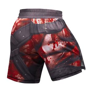 Factory Wholesale Custom MMA Fight <b>Short</b> Polyester Spandex Sublimation Printed BJJ Boxing Training <b>Shorts</b> OEM Private Sportswear - Product Image 2