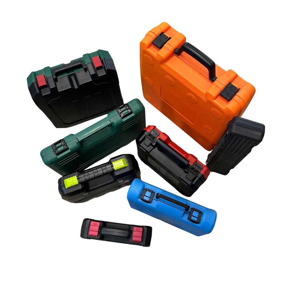 Viet Nam Customized High Quality Portable Empty Cases Hard Blow Mould Plastic Tool Box With Custom Foam