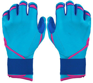 Gants de frappeur de baseball en cuir, dernier design, personnalisés, haute qualité, antidérapants, résistants à l'usure, imperméables, avec poignet réglable - Product Image 1
