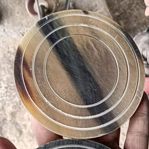 Posavasos de cuerno, utensilios de cocina de la mejor calidad, posavasos de cuerno Natural de mesa, posavasos de cuerno para accesorios, alfombrillas y almohadillas - Product Image 1