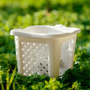 Cesta <b>plastica</b> con manico (38x38x31,5cm) ARIANNA Angora 8065448210 - Product Image 3