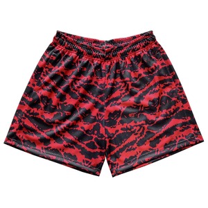 Pantalones Cortos de Baloncesto Sublimados Personalizados 2025, 100% Algodón, para Adultos y Niños, Transpirables, Ecológicos, de Secado Rápido y Cintura Alta - Product Image 6