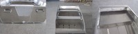 10ft to14ft à fond plat en aluminium bateaux/John bateau/bateau en aluminium D'OEM service