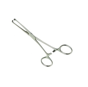 Pinces hémostatiques Kelly-Rankin 15,5 cm 4x5 dents en acier inoxydable courbées manuelles pour usage hospitalier certifiées CE - Product Image 1