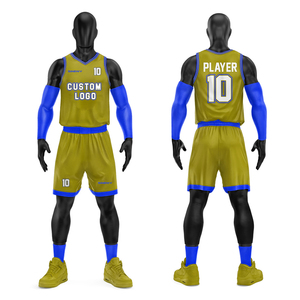 Tenue de basketball pour équipe, uniforme de basketball 100% polyester pour hommes - Product Image 2