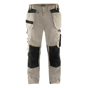 Pantalon de travail et pantalon cargo en polyester respirant certifié CE, multi-poches, de qualité professionnelle OEM, pour la construction - Product Image 3