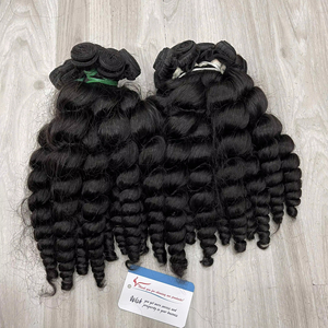 Gran oferta 2025, vendedores de cabello crudo vietnamita, extensiones de cabello humano, tejido de pelo ondulado suelto de vapor, sin desprendimiento, sin enredos - Product Image 1