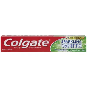 Wholesale Cheapest Price Supplier Of Colgate Sparkling White Toothpaste Mint Zing For Export