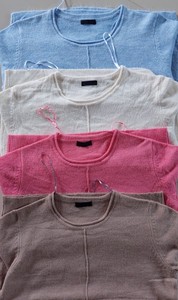 เสื้อสเวตเตอร์ถักแขนยาวแบบสวมหัวสไตล์ลำลองของผู้หญิงเสื้อสเวตเตอร์ถักแบบกำหนดเองสำหรับฤดูใบไม้ร่วงลายผ้าโพลีเอสเตอร์/ ผ้าฝ้าย - Product Image 6