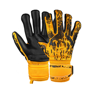 Gants de gardien de but de football doux professionnels personnalisés en usine équipement d'entraînement antidérapant en cuir-Gants de gardien de but en gros - Product Image 2