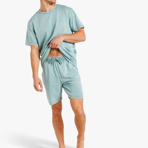 <b>Men's</b> 2-Piece Casual Outfit Loose Fit Short Sleeve T-Shirt & Shorts Set Crew Neck Lightweight <b>Top</b> Quality Gym Summer Wear - Product Image 4