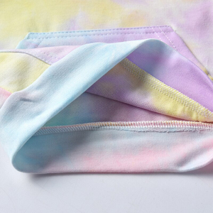 Sudadera con Capucha Personalizada de Manga Larga con Estampado Tie Dye para Niños y Niñas, Sudadera de Felpa Sublimada con Tie Dye - Product Image 5