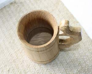 Tasse à thé en bois de bambou de 100 ml, style écologique et design campagnard, idéale pour les cadeaux d'affaires - Product Image 5