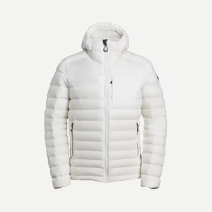 Vestes à capuche d'hiver matelassées les plus vendues pour hommes avec fermeture à glissière, veste légère en peluche pour hommes - Product Image 1