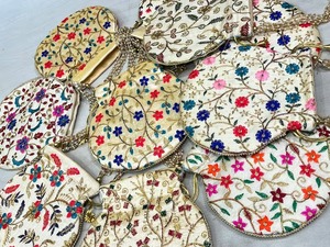 Wholesale Indian Purse Potli Bags, Evening Designer <b>Handbag</b> <b>for</b> Women, Clutch Purse, <b>Wedding</b> Favors, Mehendi Favors Return Gifts - Product Image 2