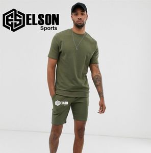 Top Quality Custom Made New Look Heavyweight Premium 100% algodón Bulk Oversized Men Shorts and Shirt Sets - Product Image 1