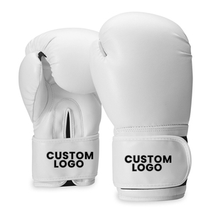 Guantes de Boxeo Profesionales de Alta Calidad, Personalizables OEM, de Cuero PU, con Cierre de Gancho y Bucle para Boxeo - Product Image 1