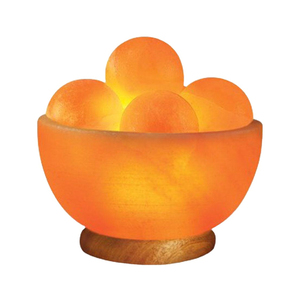 Lámpara de sal del Himalaya tallada a mano Artesanías naturales únicas para regalos de amor Producción al por mayor Lámpara de sal para cuenco de fuego - Product Image 1