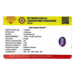 Ametyste naturelle facettée de 8,01 carats, grenat rouge et pierre précieuse jaune polies de haute qualité pour accessoires de bijouterie - Product Image 4