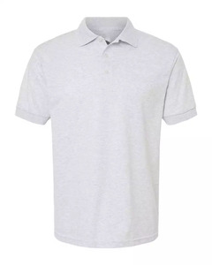 100% algodón manga corta para Polo camisa de hombre sólido superior Casual Fit Turn-Down tela de punto de gran tamaño personalizado ODM razonable - Product Image 3