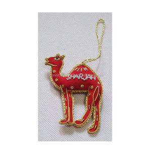 Tela de Color rojo hecha a mano con diseño bonito, bordado a mano, adornos decorativos para colgar en Navidad - Product Image 1