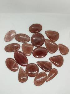 Piedra preciosa mixta suelta negra de cuarzo cereza Natural de alta calidad para la fabricación de joyas - Product Image 2