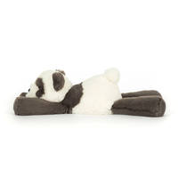 Peluche Panda Jelly Catt Medium Smudge en coton PP, jouet en peluche doux de haute qualité, unisexe, 20-25 cm, idéal pour un anniversaire