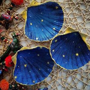 Fourniture directe en usine de coquillages naturels peints à la main du Vietnam Idéal pour la décoration de la maison de plage et l'affichage intérieur tropical - Product Image 1