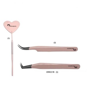 Pinzas para extensión de pestañas, nuevo diseño - Product Image 3