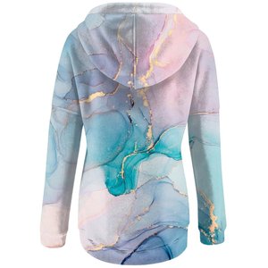 Conjunto de sudaderas con capucha de alta calidad para mujer, sudaderas con capucha bordadas personalizadas para mujer, Sudadera con capucha de talla estadounidense para mujer - Product Image 6