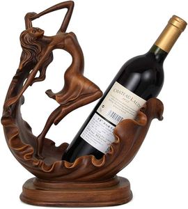 TQC Italian Design Bottle Stand <b>Modern</b> Black Metal Frame <b>Wine</b> Bottle <b>Rack</b> Bar Hotel Restaurant Hot Selling Decorative Accessorie - Product Image 3