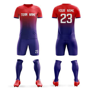 Uniforme de fútbol de último diseño Unisex personalizado, ropa deportiva transpirable para equipos, uniforme de fútbol sublimado para adultos - Product Image 2