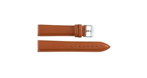 Unisex 669 L Brown Genuine Luxury Classic Leather <b>Watch</b> Strap 20mm Water-Resistant Breathable Steel Soft Light Smart <b>Watch</b> Band - Product Image 4