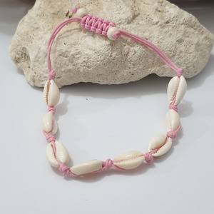 Bracelet design élégant et unique fait avec des coquillages océaniques femme accessoires de mode bracelets main - Product Image 4