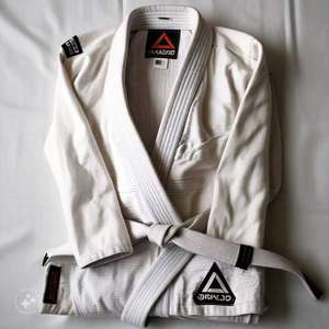 2024 unisexe Premium léger de haute qualité brésilien Jiu-Jitsu Gi personnalisé Orange 100% coton adultes OEM Judo BJJ combats - Product Image 3