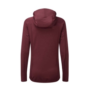 Sudadera con Capucha de Felpa Lisa con Cierre de Cremallera para Mujer PIHA SPORTS 2026, 100% Algodón, Mangas Largas, Bolsillo Delantero, Suave y Elástica, Tallas Grandes - Product Image 3