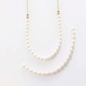 สร้อยคอแฟชั่น2025สำหรับผู้หญิงสีทองพร้อมลูกปัดไข่มุกน้ำจืดสไตล์อินเทรนด์สำหรับงานแต่งงานและของขวัญ - Product Image 5