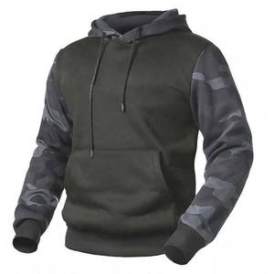 Jersey con capucha de camuflaje de invierno para hombre, sudadera estilo Hip Hop, forro polar térmico de algodón con estampado 3D en relieve, ropa suelta - Product Image 3