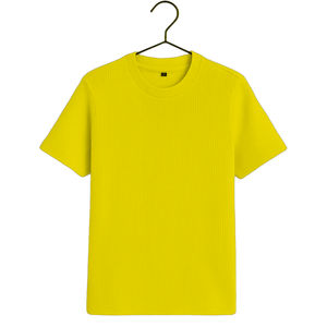 T-shirt en jersey 100% coton surdimensionné pour homme de première qualité, logo personnalisé et motif de lettres imprimé avec sérigraphie - Product Image 3