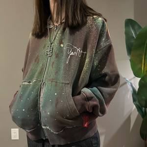 Sudadera con Capucha de Felpa 100% Algodón con Diseño Nuevo, Pedrería Brillante, Estilo Urbano, Moderno, Unisex, Personalizable - Product Image 6