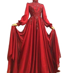Abayas Dubai Abaya – robe musulmane, nouveau Design européen, vente en gros, manches chauve-souris, Design ample - Product Image 1
