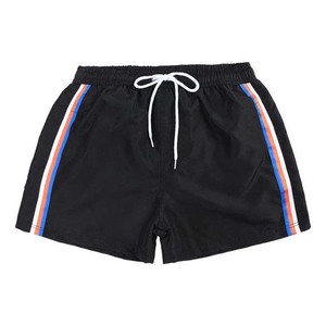 โรงงานราคาถูกผู้ชายฤดูร้อนสีทึบ Beachwear ขายส่งแห้งเร็วระบายอากาศผู้ชายว่ายน้ําสไตล์ถนนสูงกางเกงขาสั้นขนาดบวก - Product Image 2