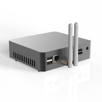 Mini PC Industrial Nuc Nano Sin Ventilador, Microcomputadora Integrada para Juegos, Intel Core M N100, Windows 11, 4K, SSD/HDD