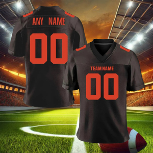 Vente en gros Vert pour Jersey Favre 33Jones Chemises de football américain brodées Sport Plus Size - Product Image 4