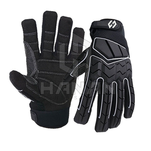 Gants de mécanicien multi-usages-Cuir souple, résistant à l'abrasion pour les tâches automobiles générales, gants de mécanicien de sécurité - Product Image 1