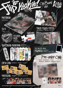 KICKFLIP - [ FLIP IT KICK IT ] 1ER MINI ÁLBUM ÁLBUM DE KPOP MÁS VENDIDO EN COREA - Product Image 4