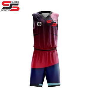 Uniforme de baloncesto de ropa deportiva del mejor proveedor de la más alta calidad del último tamaño personalizado en blanco - Product Image 1