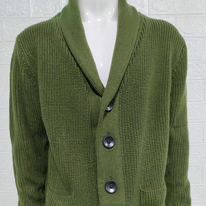 Cardigan de luxe en tricot, logo personnalisé, marque privée, qualité supérieure, vente en gros de mode - Product Image 5